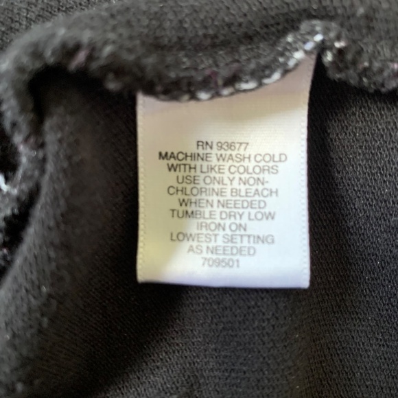 Claiborne Men's Black Long Sleeve Mock Turtleneck Knit XL Pullover - Picture 7 of 7